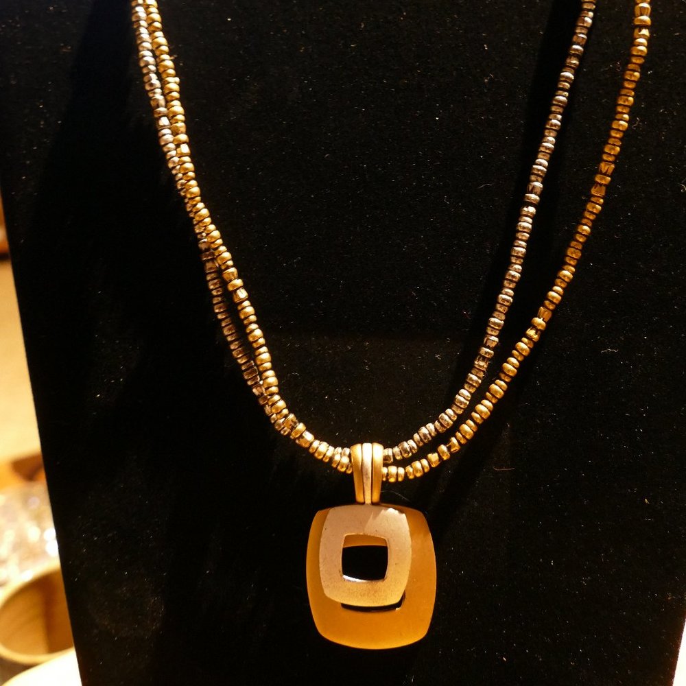 Pacific - gold + silver necklace - wear 9 ways!